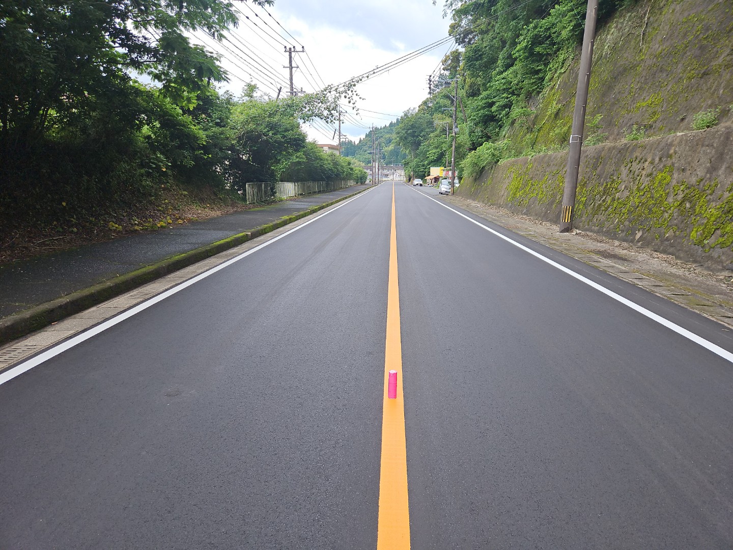 第8-2号県単道路整備(舗装補修)工事(中ノ工区)