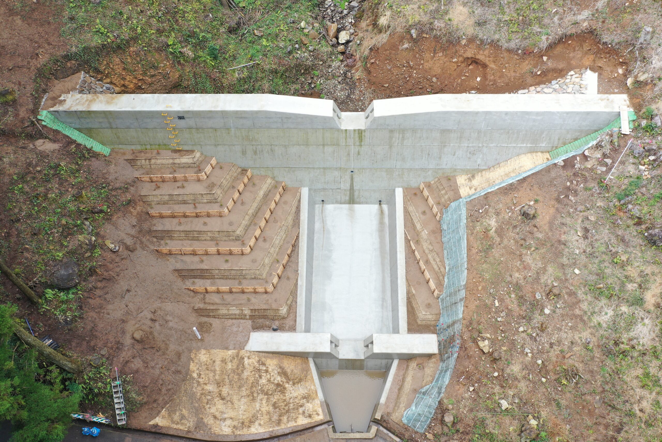 令和４年度（補正）復旧治山事業（横馬場）